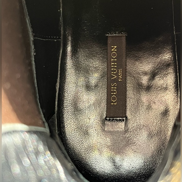 Louis Vuitton Chelsea leather ankle boots size 38.5 - Picture 7 of 8